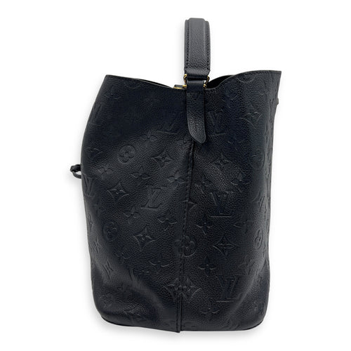 Louis Vuitton NeoNoe Bucket Bag MM Black in Empreinte Leather, Gold hardware_4
