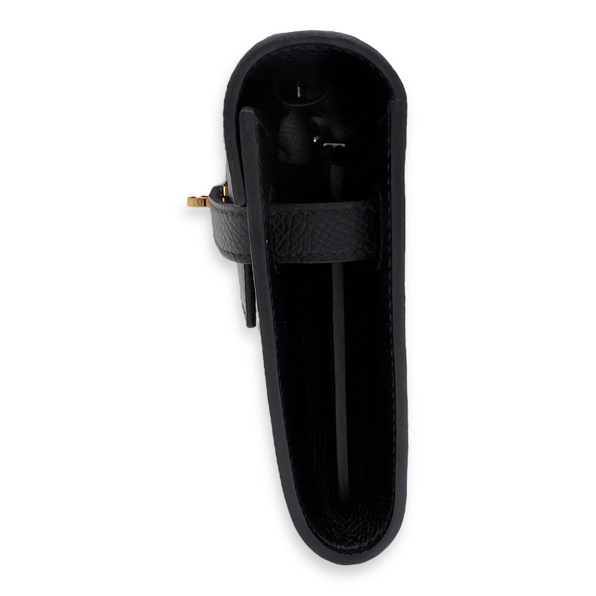 Hermès Kelly To Go Black in Epsom, Gold hardware_6