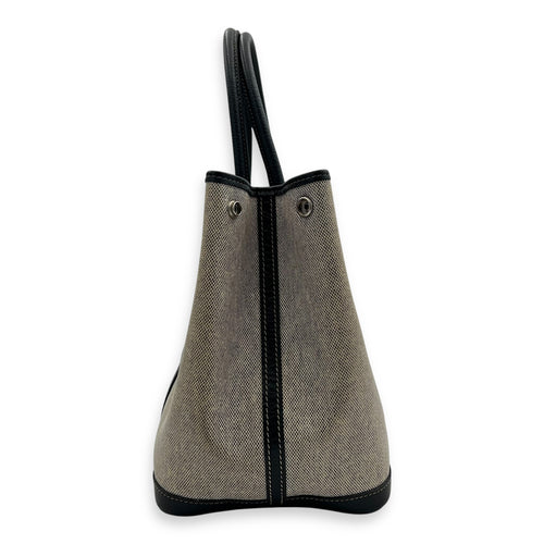 Hermès Garden Party 36 Beige Top Handle Bag in Buffle & Toile, Palladium hardware_4