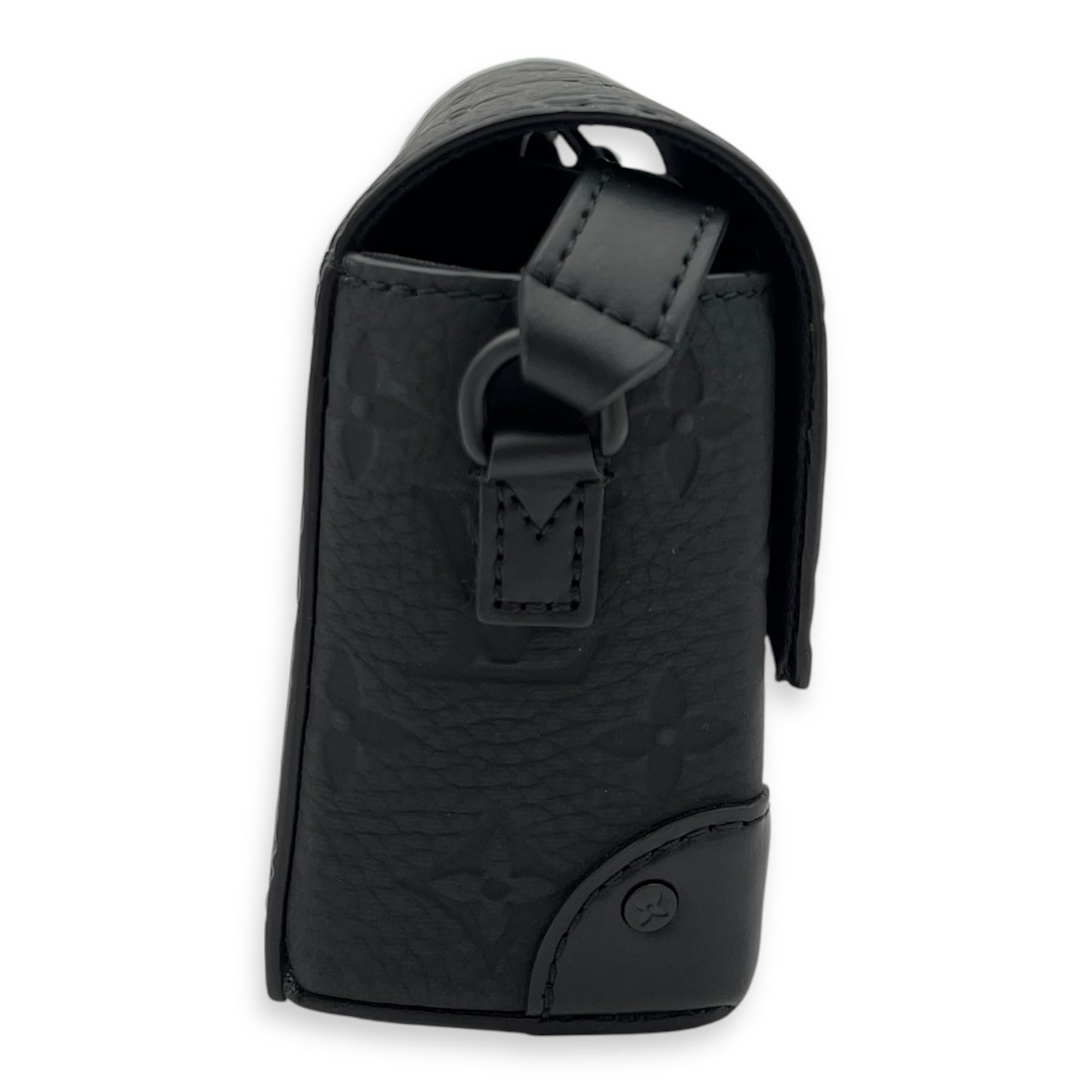 Louis Vuitton Steamer Black Shoulder Bag in Empreinte Leather, Black hardware_9