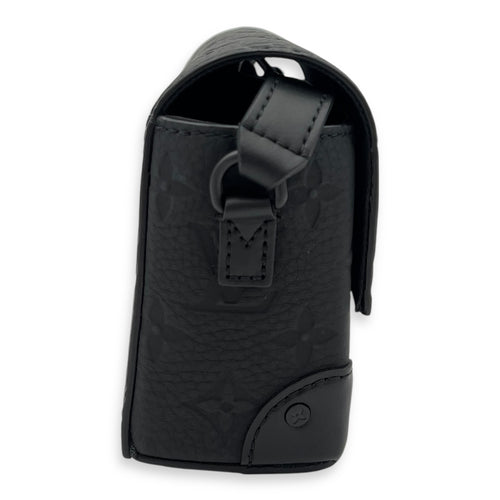 Louis Vuitton Steamer Black Shoulder Bag in Empreinte Leather, Black hardware_9