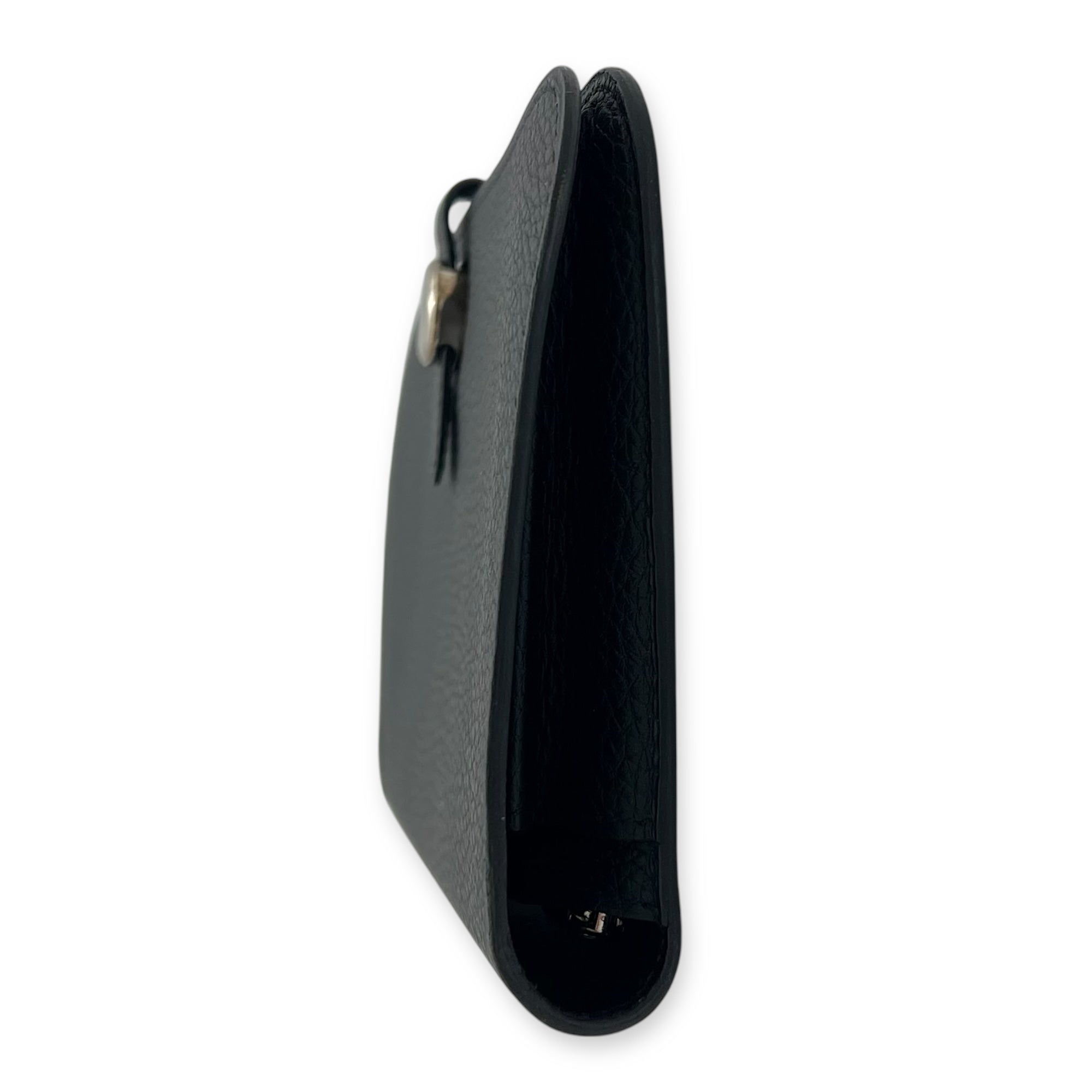 Hermès Dogon Duo Black in Clemence, Palladium hardware_4