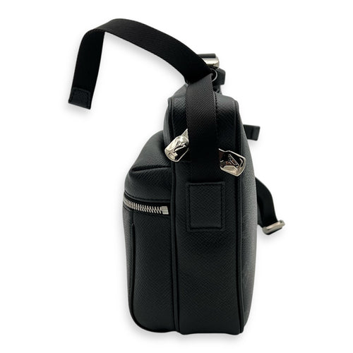 Louis Vuitton Logo Messenger Grey in Monogram Coated Canvas, Silver hardware_3