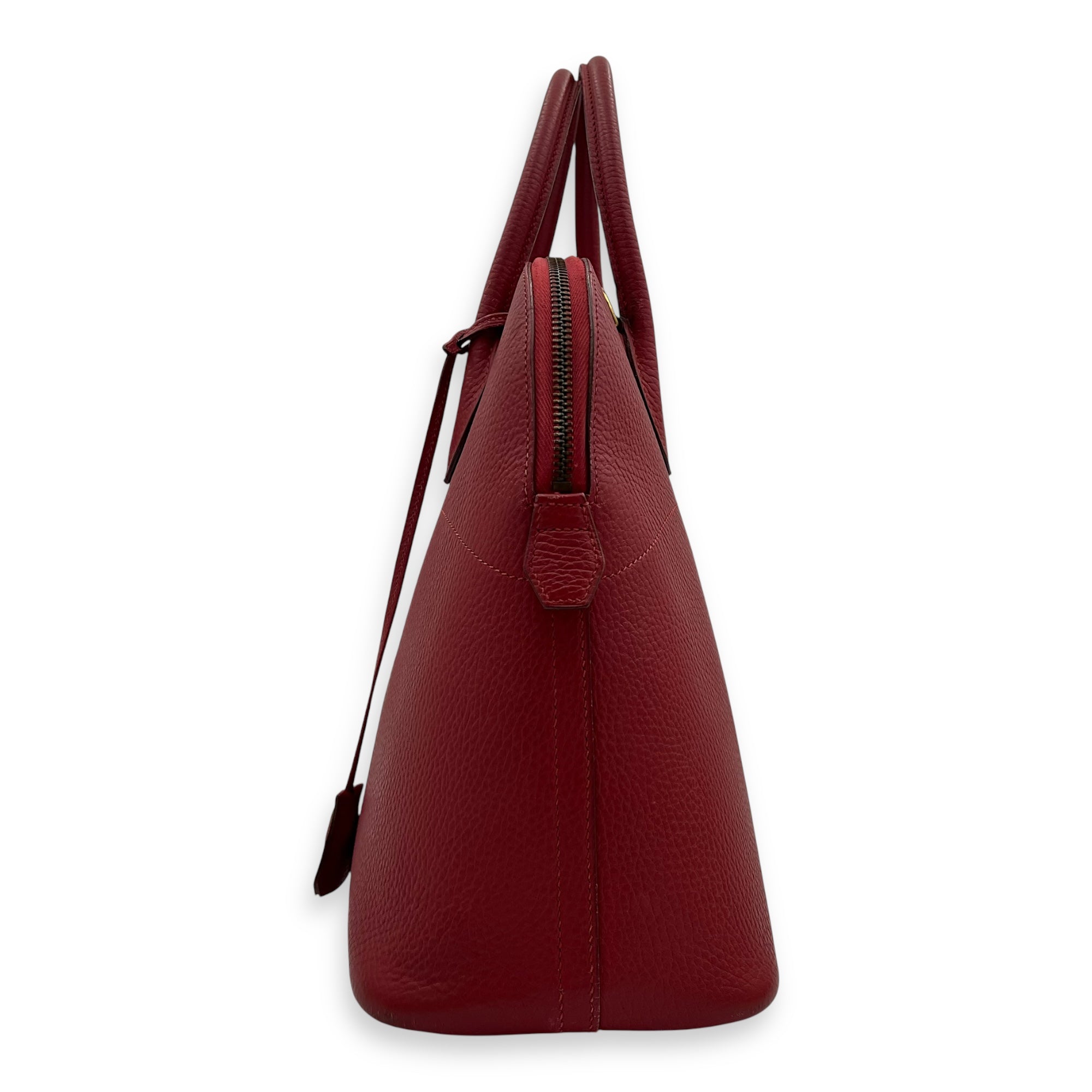 Hermès Bolide Red in Others, Gold hardware_4