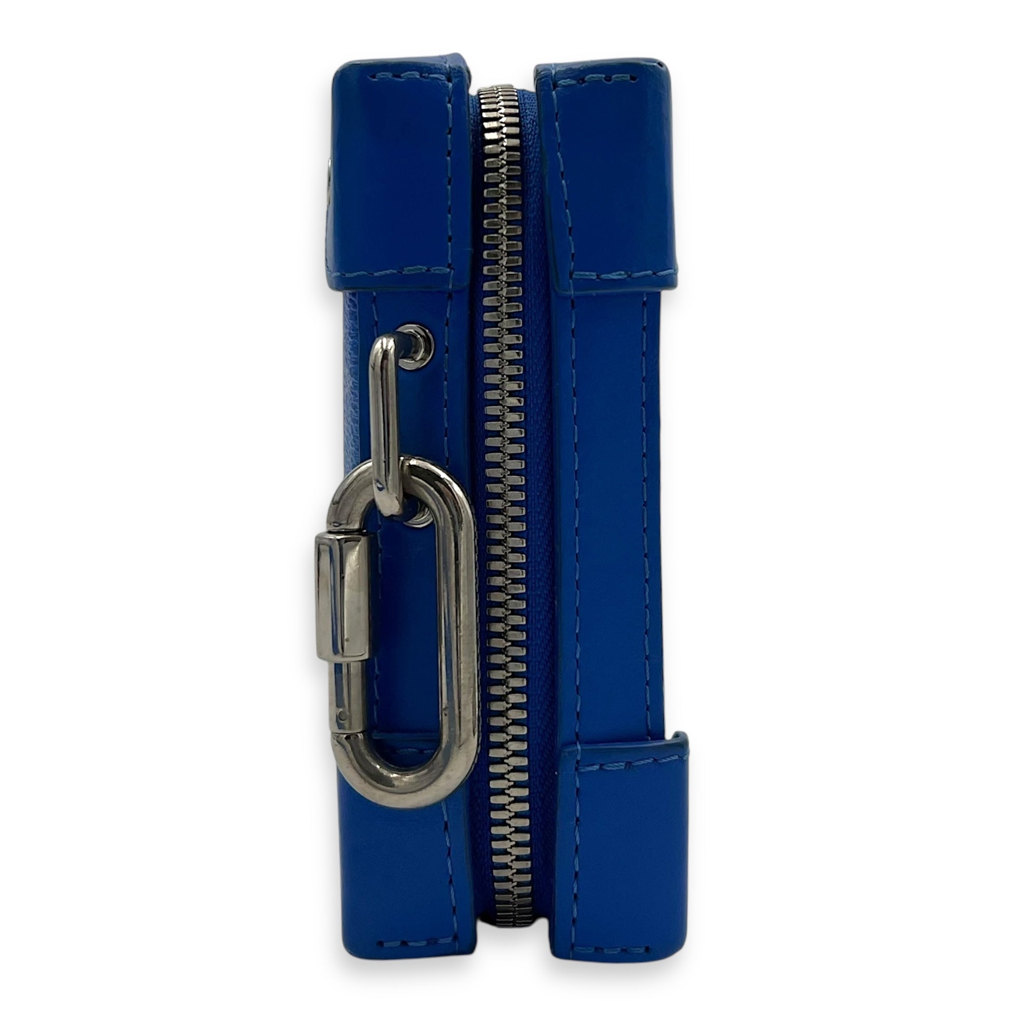 Louis Vuitton Clouds Soft Trunk Wallet Crossbody Bag Blue in Coated Canvas, Silver hardware_4