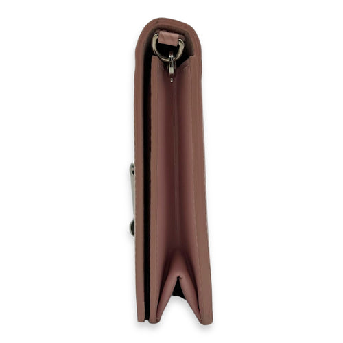 Louis Vuitton Twist Wallet On Chain Pink in Epi Leather, Silver hardware_4