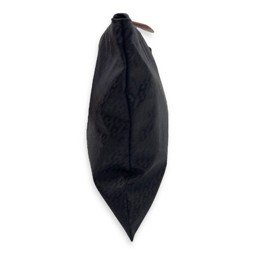 Hermès Silky Pocket Cosmetic Case Black in Nylon, Palladium hardware_6
