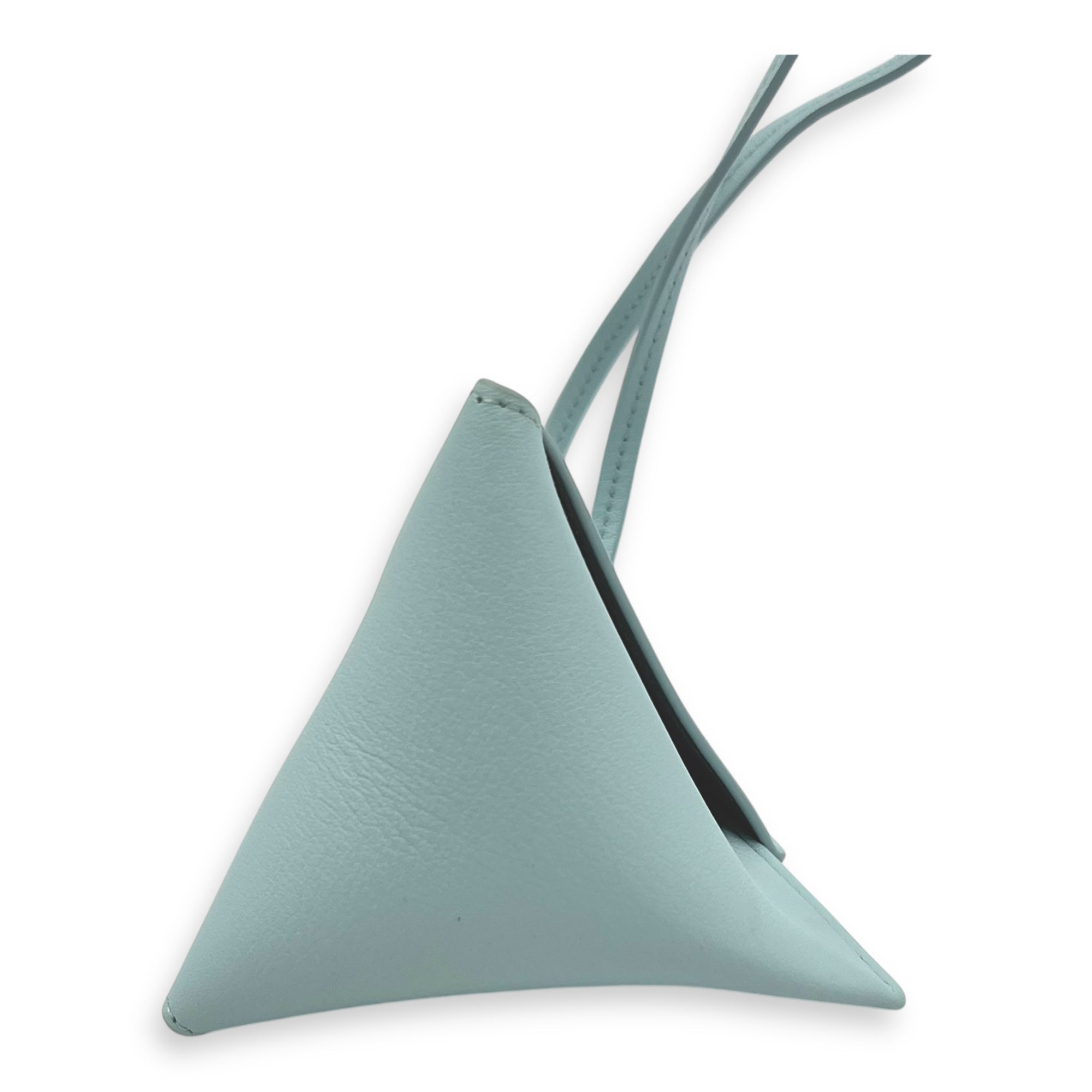 Loewe Puzzle Fold Charm Charm Blue in Calfskin_6