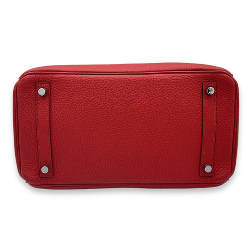 Birkin 30 Rouge Grenat in Togo, Palladium hardware