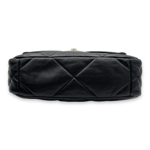 C19 Shoulder Bag Medium Black in Lambskin , Lacquered Metal Hardware