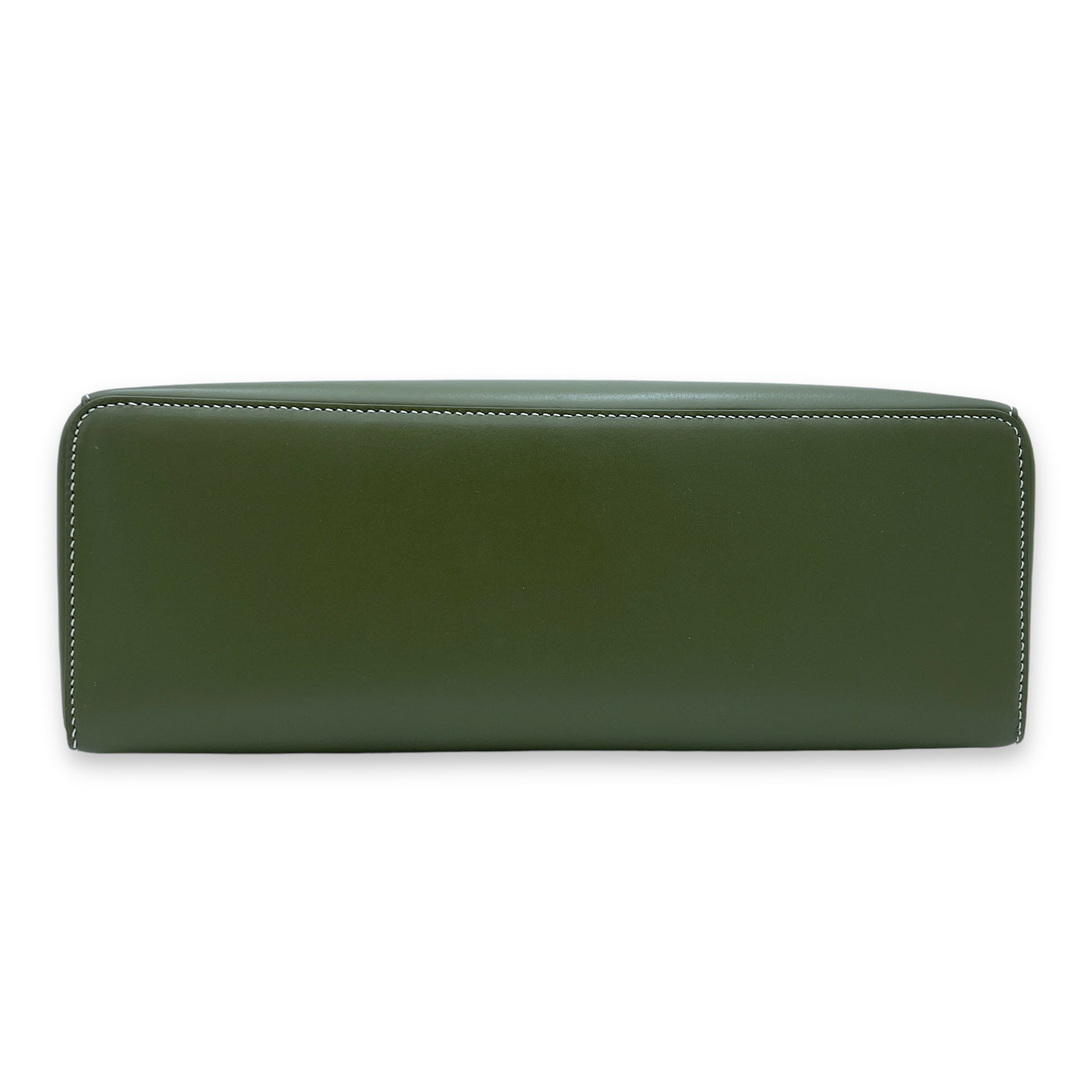 Extra Bag L27 Shoulder Bag Green in Calfskin, Gold hardware