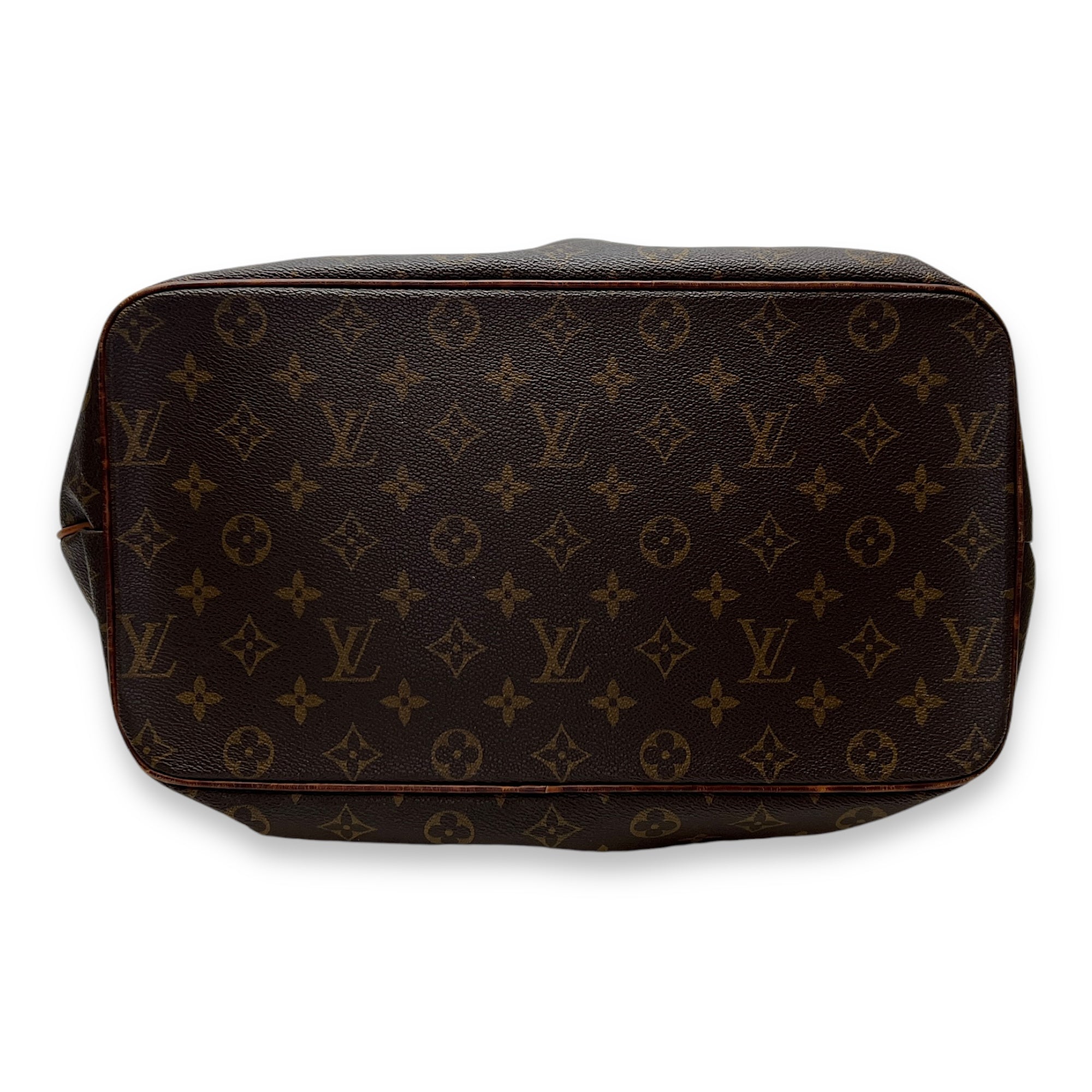 Palermo GM Top handle bag in Monogram coated canvas, Gold Hardware