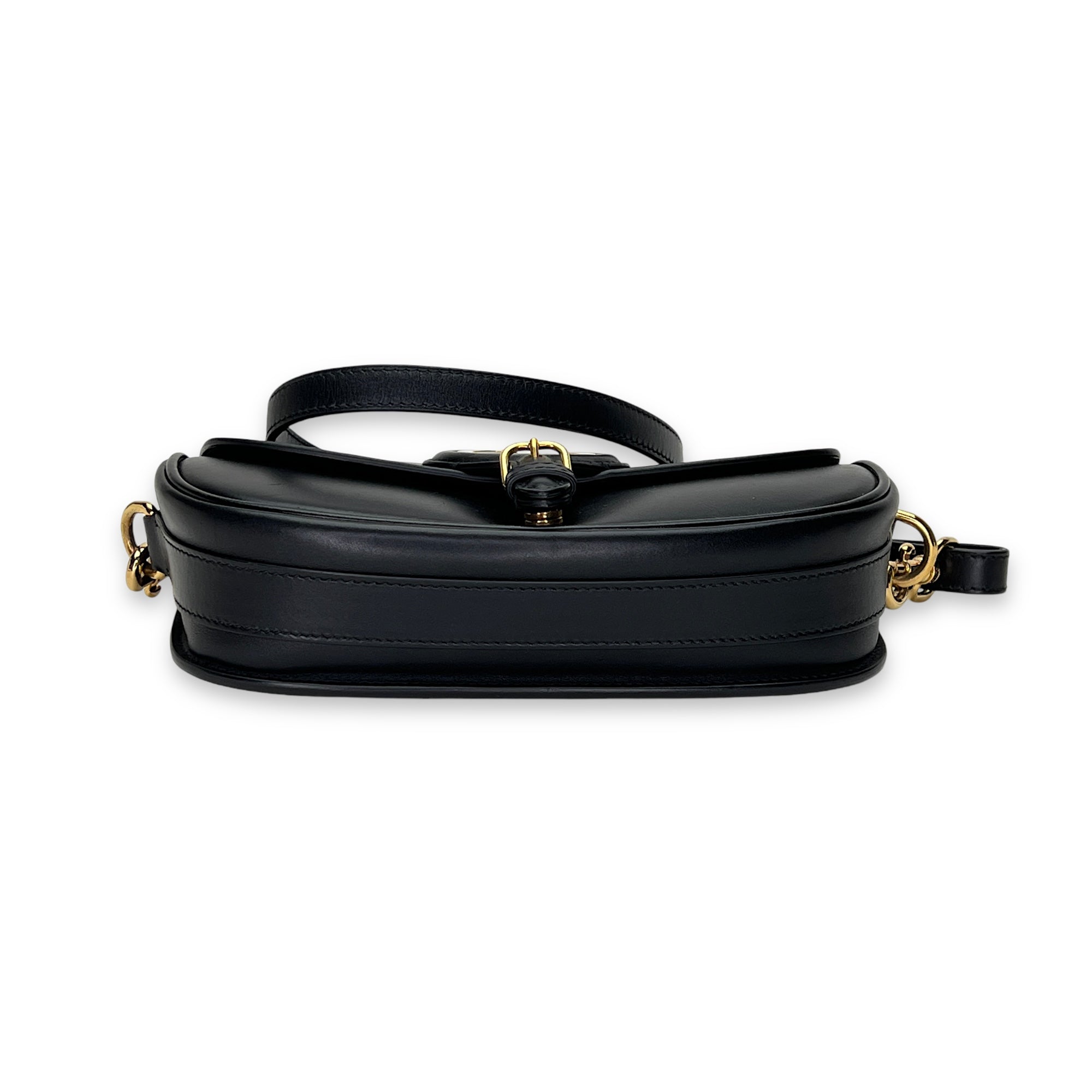 Bobby East West  Crossbody bag in Calfskin, Gold Hardware