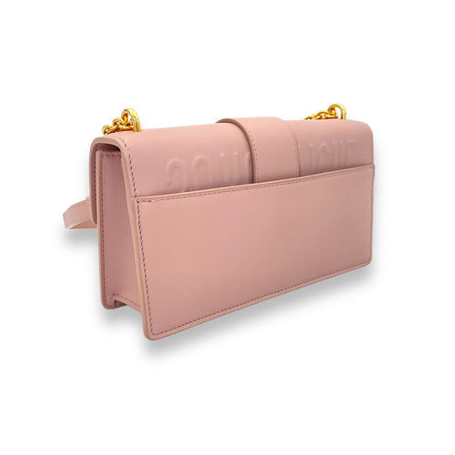 30 Montaigne East West Crossbody bag in Calfskin, Gold Hardware