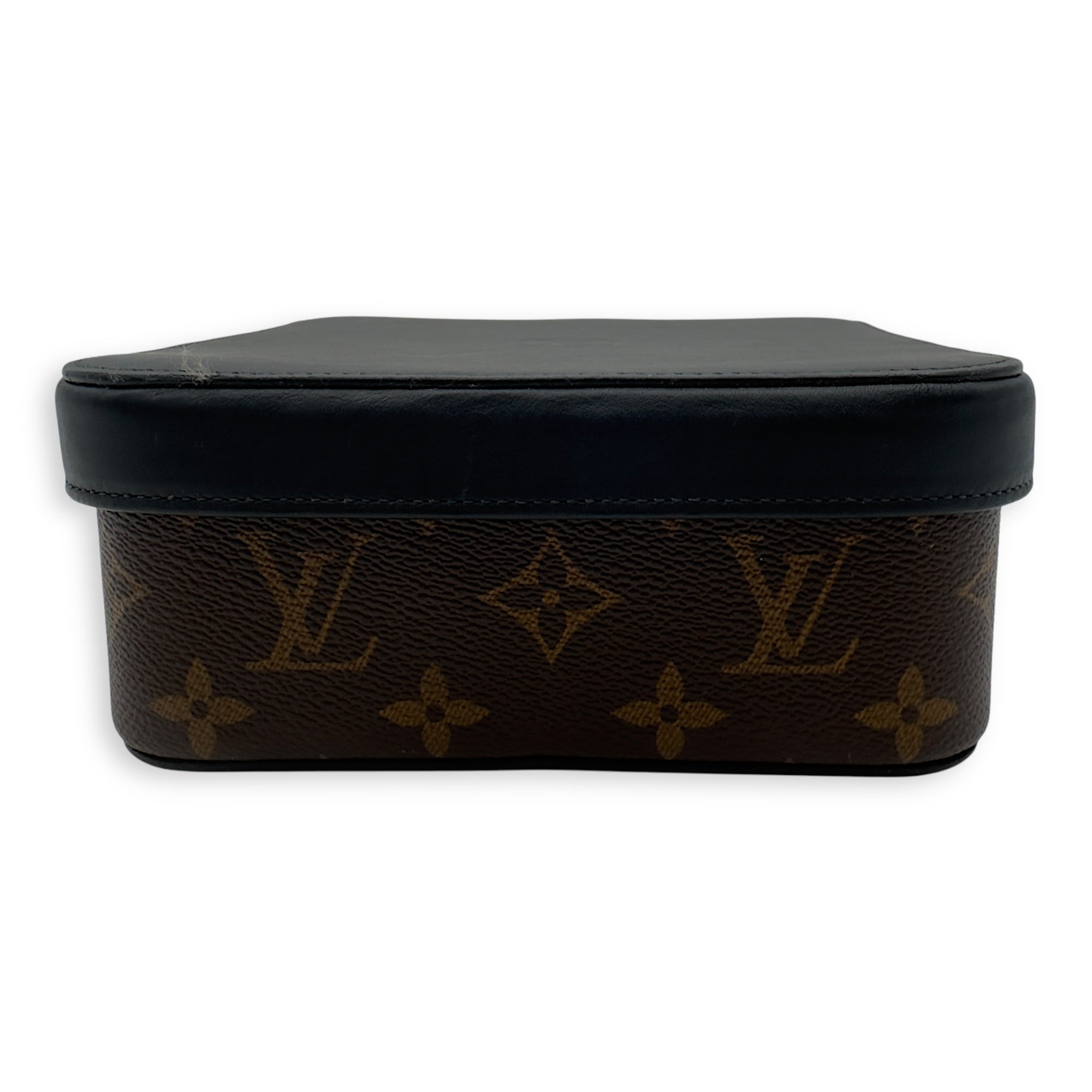 Louis Vuitton LV Brown Box in Monogram Coated Canvas_5