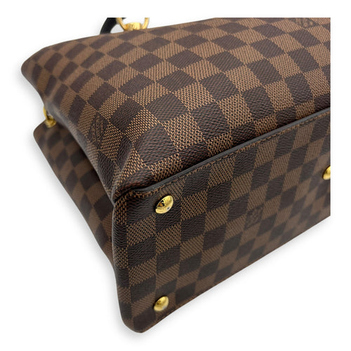 Louis Vuitton Others Top Handle Bag Brown in Coated Canvas, Gold hardware_9