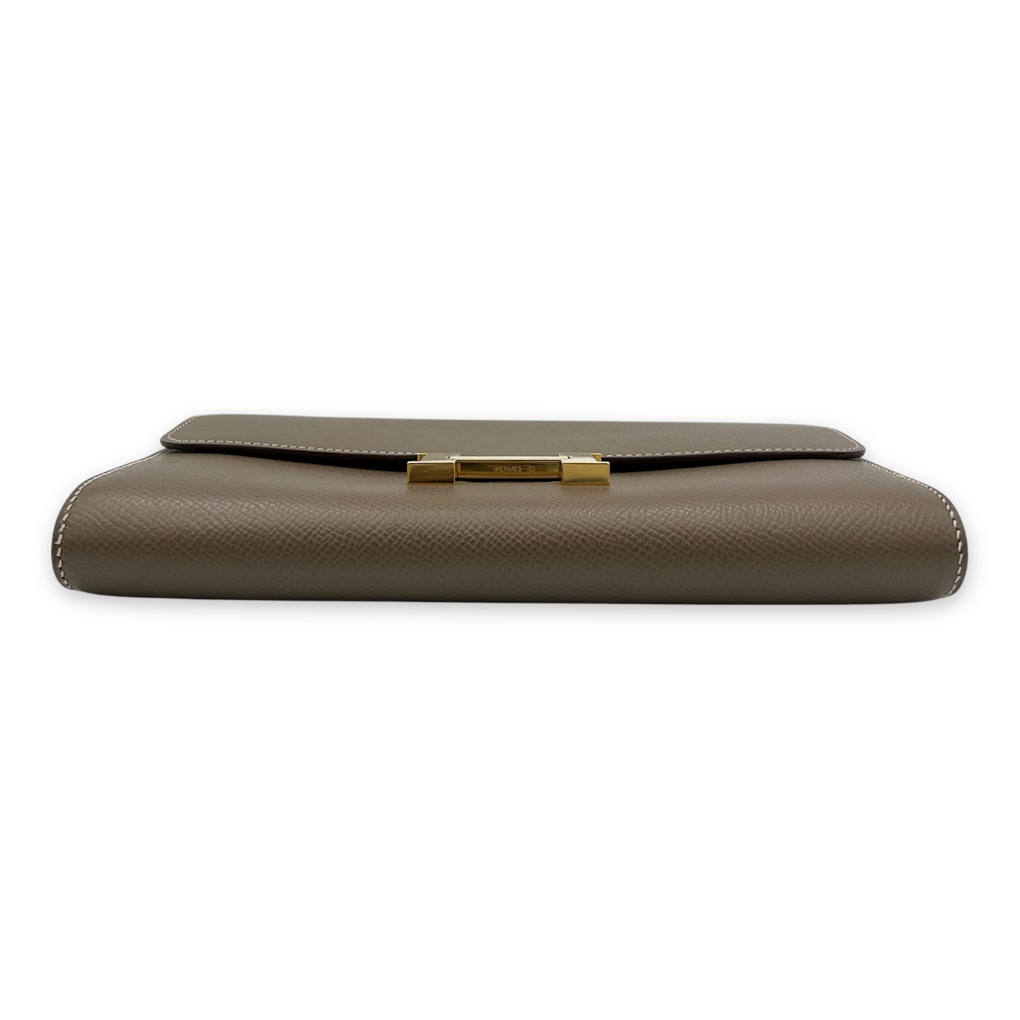 Hermès Constance On The Go Etoupe in Epsom, Gold hardware_5