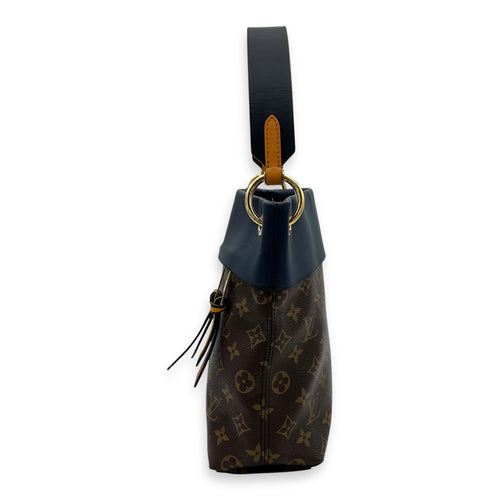 Louis Vuitton Tuileries Besace  Shoulder Bag Brown in Monogram Coated Canvas, Gold hardware_4