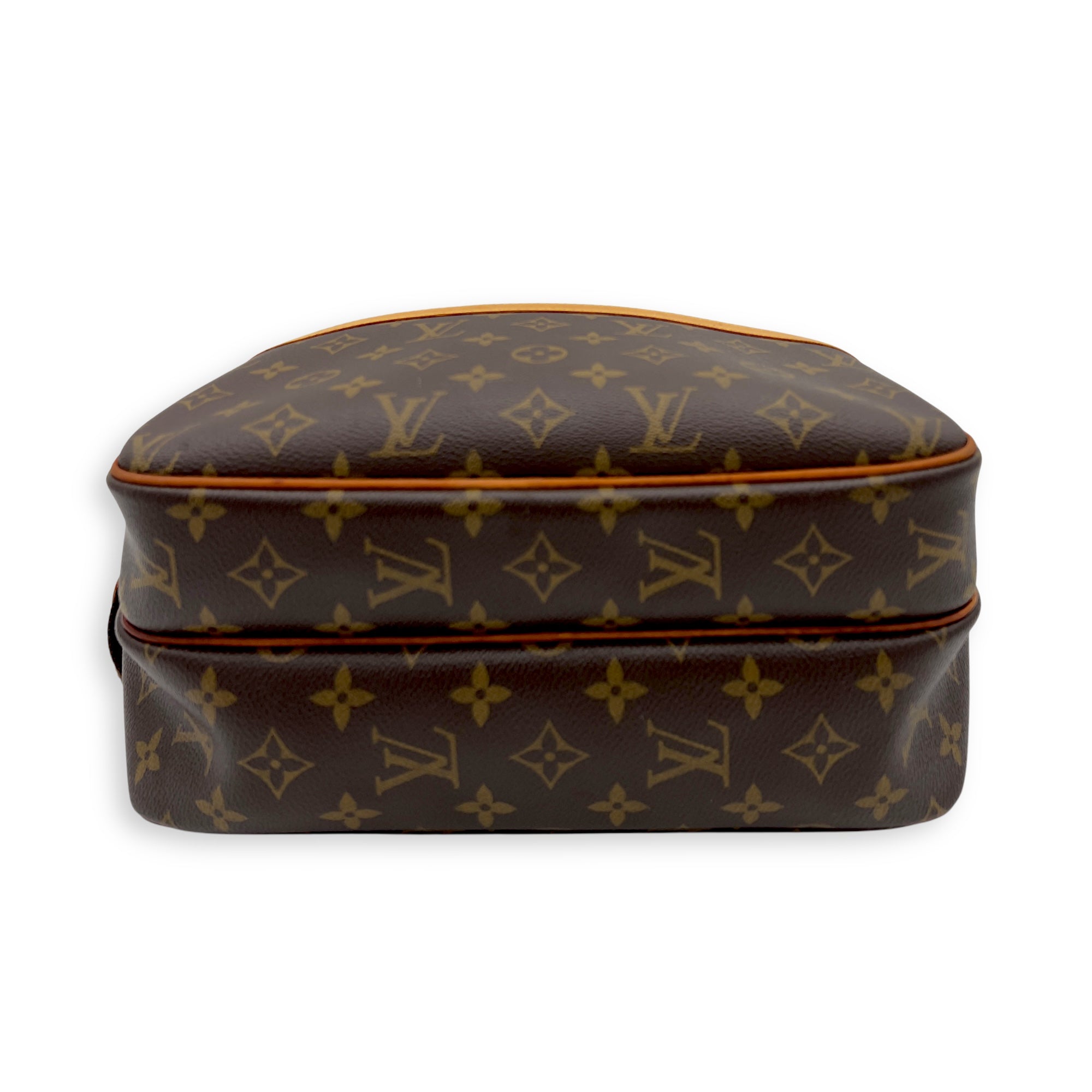 Louis Vuitton Reporter Messenger Brown in Monogram Coated Canvas, Gold hardware_5