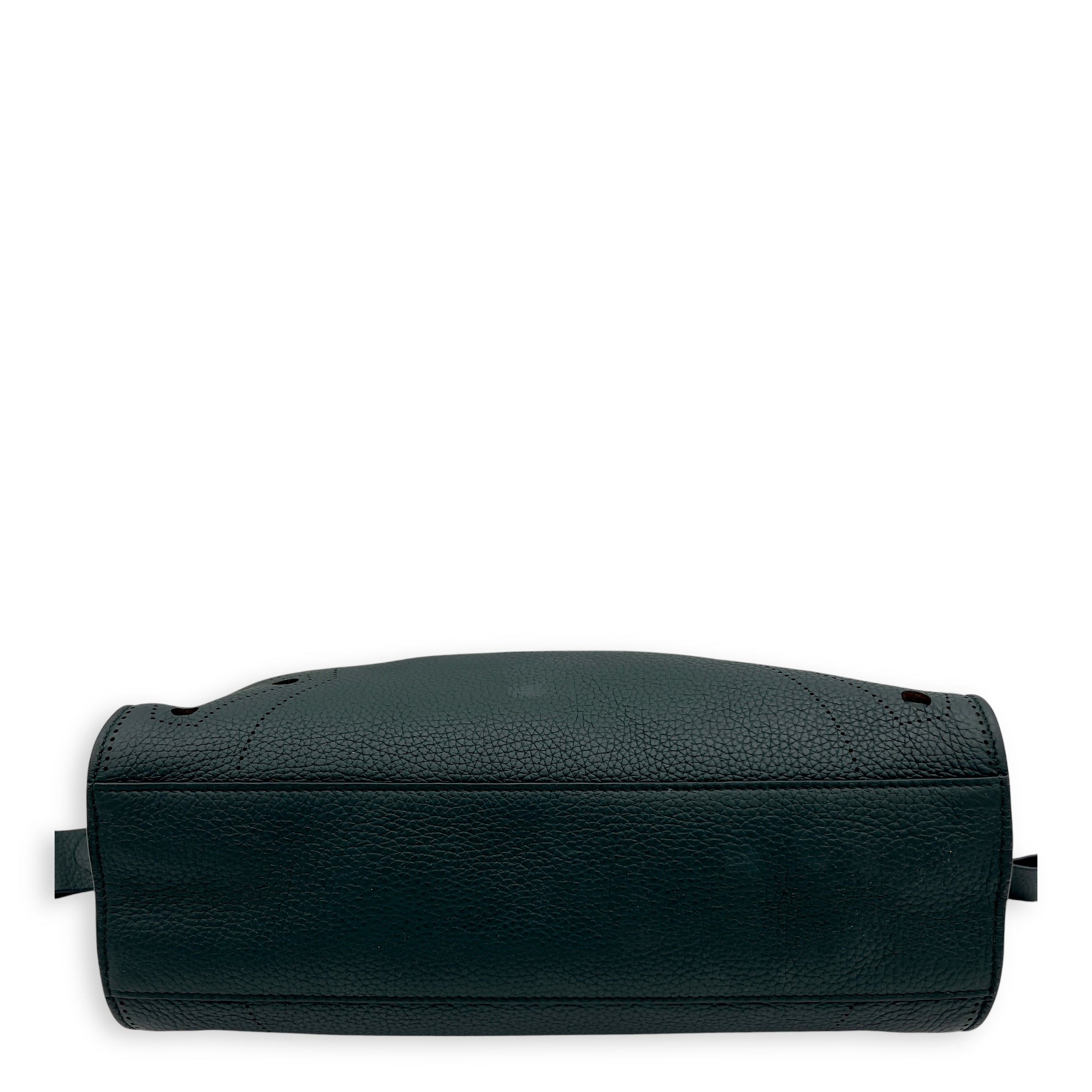 Balenciaga City Blackout Green Top Handle Bag in Calfskin, Silver hardware_5