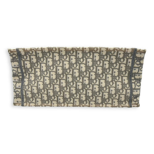 Christian Dior Book Tote Medium Grey Top Handle Bag in Jacquard_5
