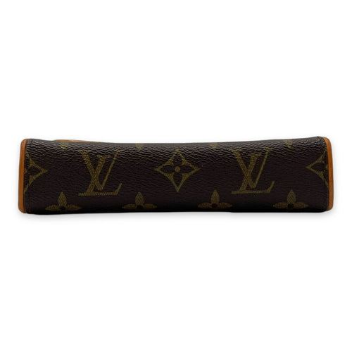 Louis Vuitton Florentine Belt Bag Brown in Monogram Coated Canvas, Gold hardware_5