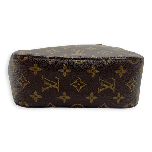 Louis Vuitton Spontini Brown Top Handle Bag in Monogram Coated Canvas, Gold hardware_5