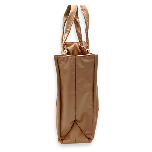 Chloé Woody Tote Bag Orange in Nylon_4