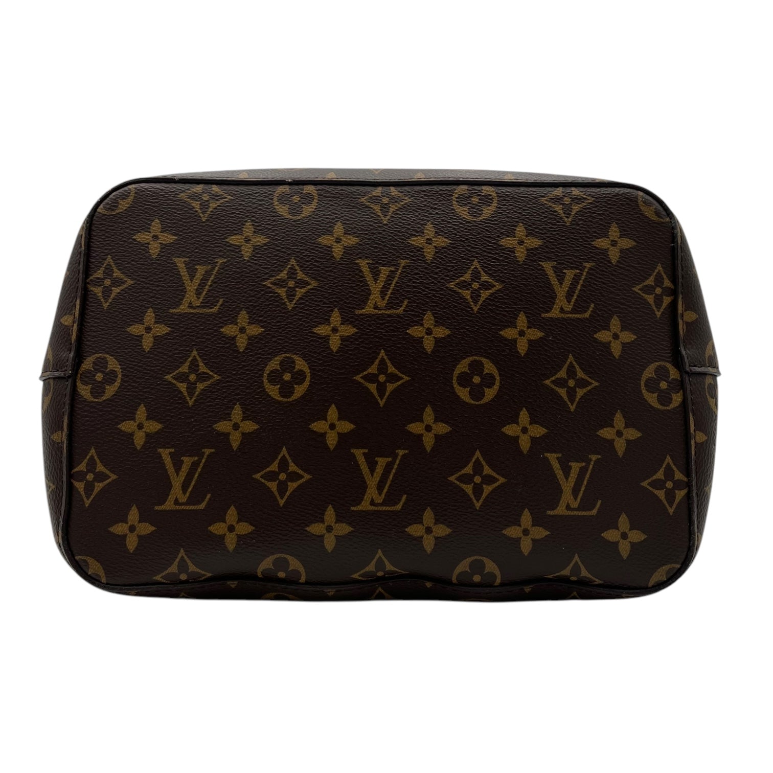 Louis Vuitton Noe Shoulder Bag Brown in Coated Canvas, Gold hardware_5
