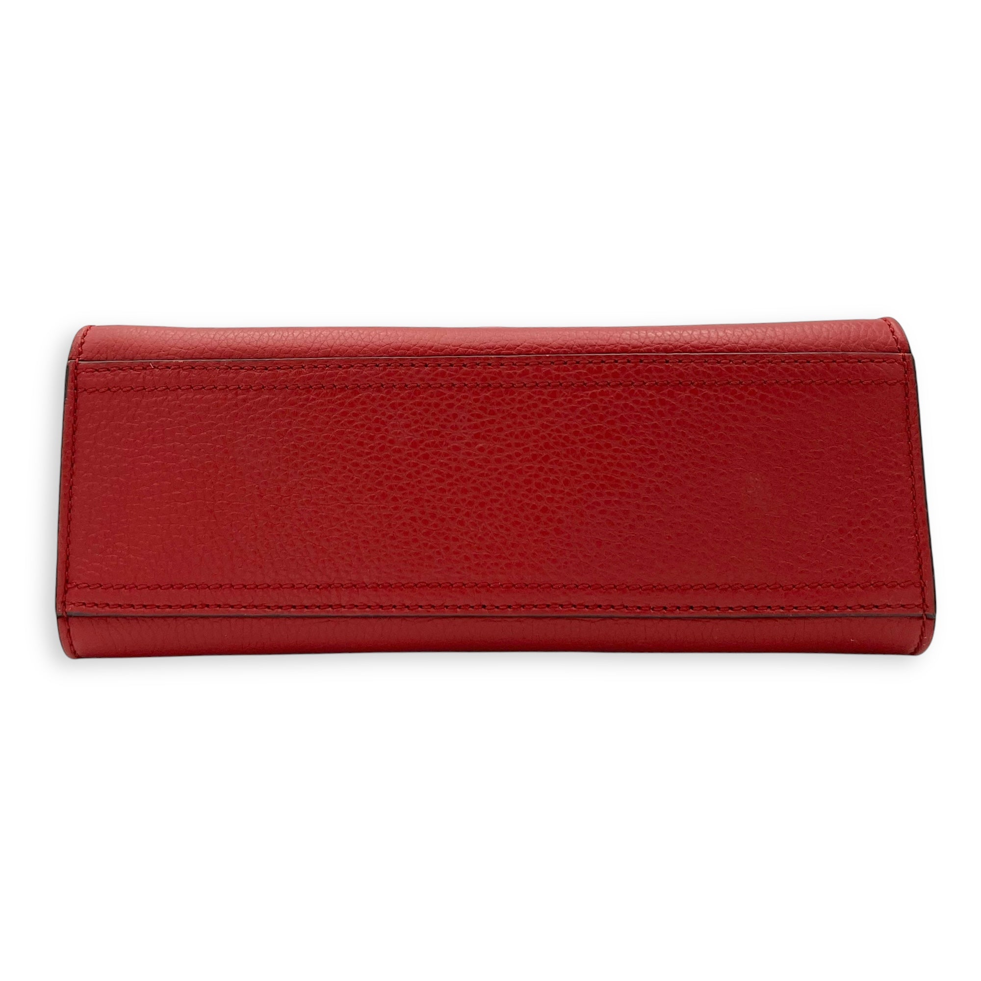 Gucci GG Marmont Top Handle Bag Red in Calfskin, Gold hardware_5