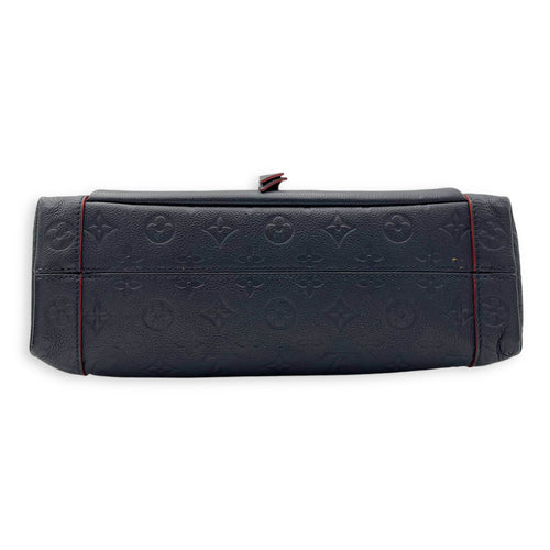 Louis Vuitton Blanche Shoulder Bag Blue in Empreinte Leather, Gold hardware_5