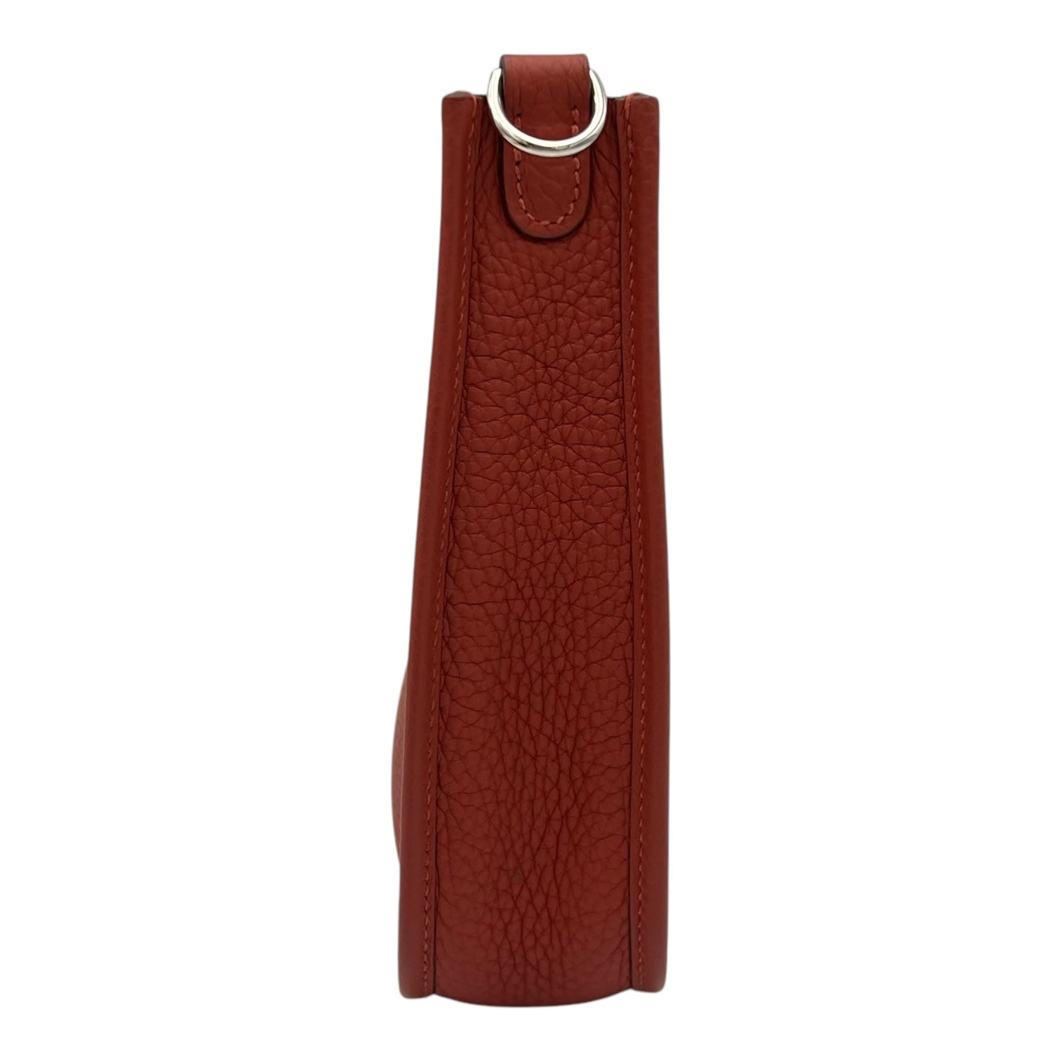 Hermès Evelyne Red in Taurillon Leather, Palladium hardware_3