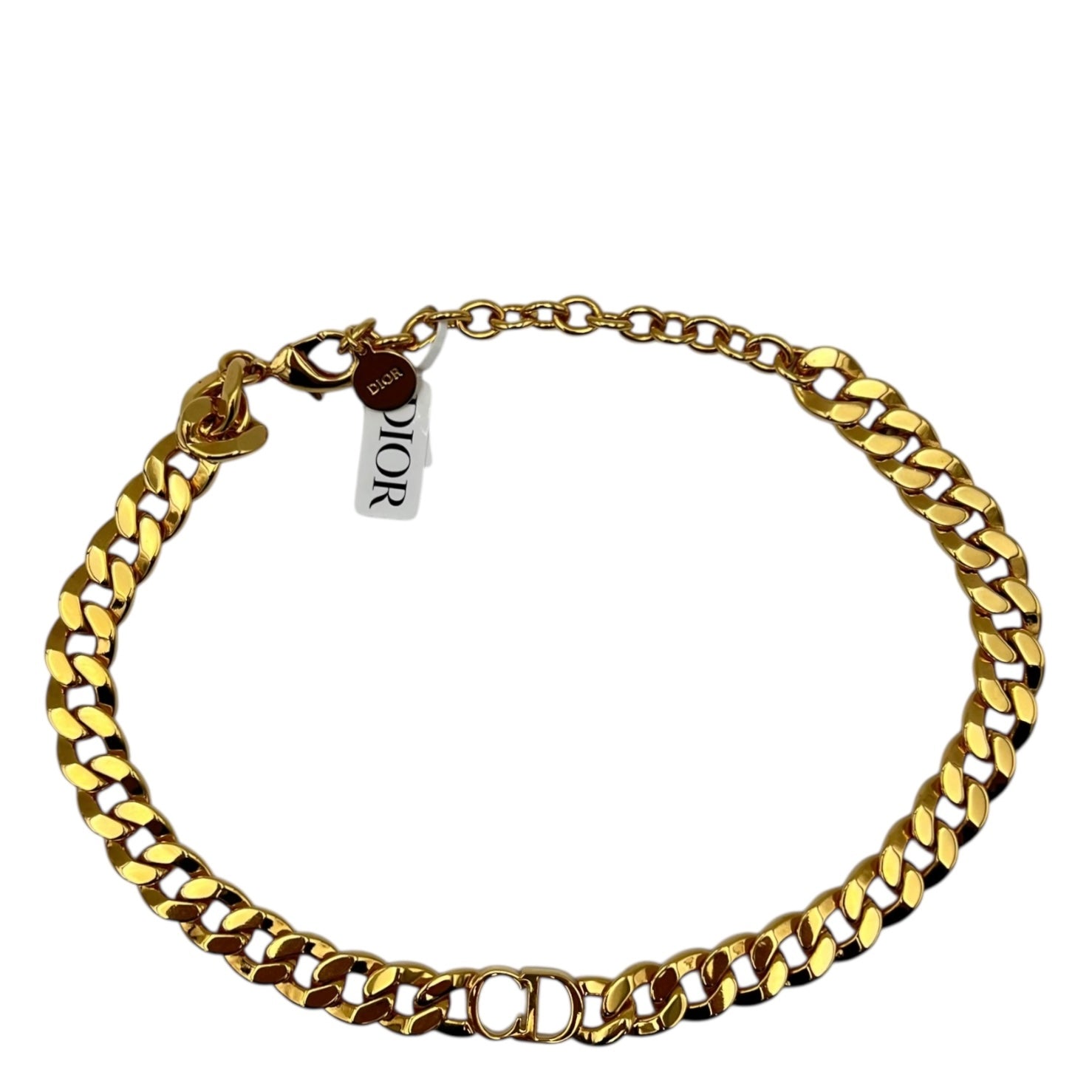 Christian Dior CD Necklace Gold in Others, Gold hardware_1