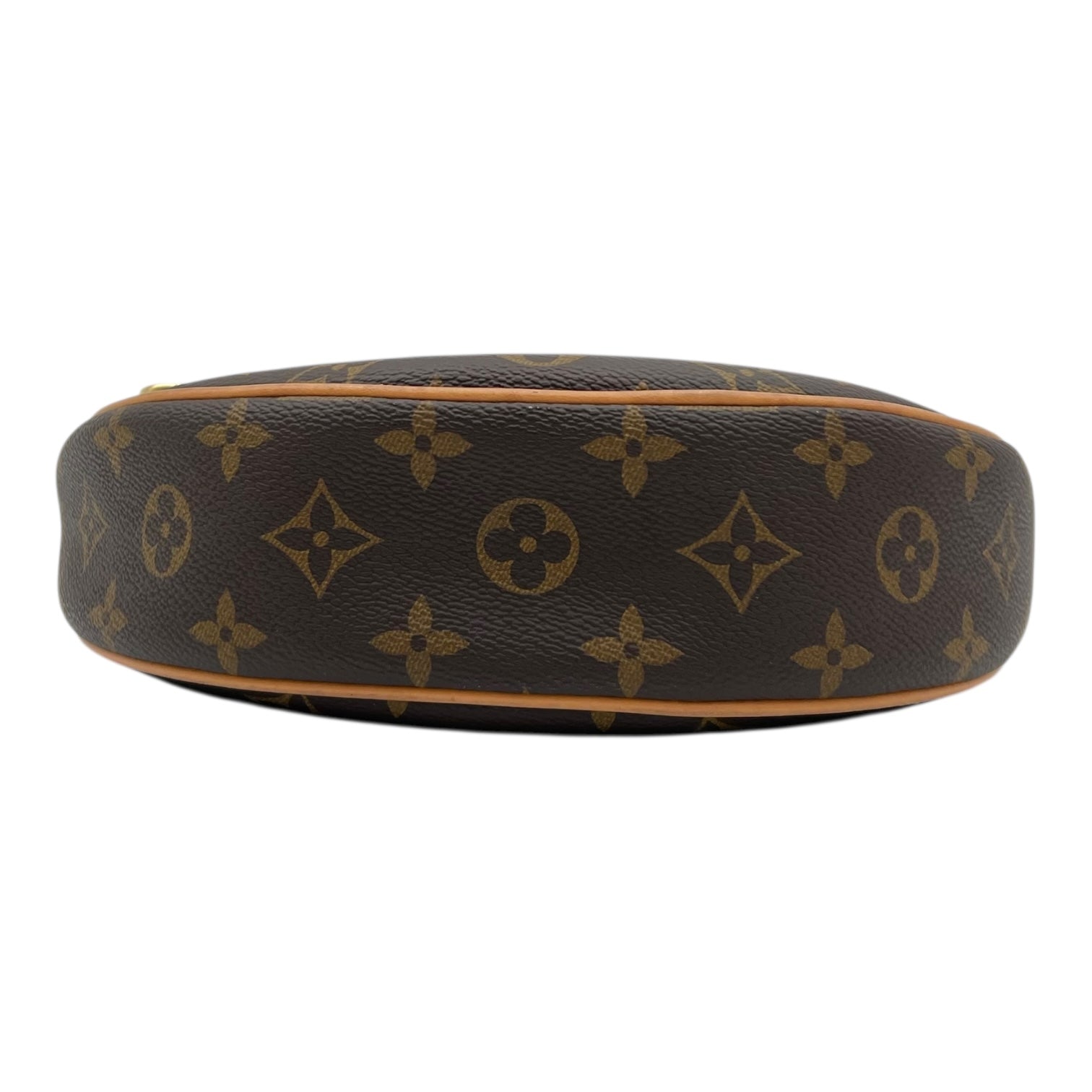 Louis Vuitton Loop Shoulder Bag Brown in Monogram Coated Canvas, Gold hardware_5