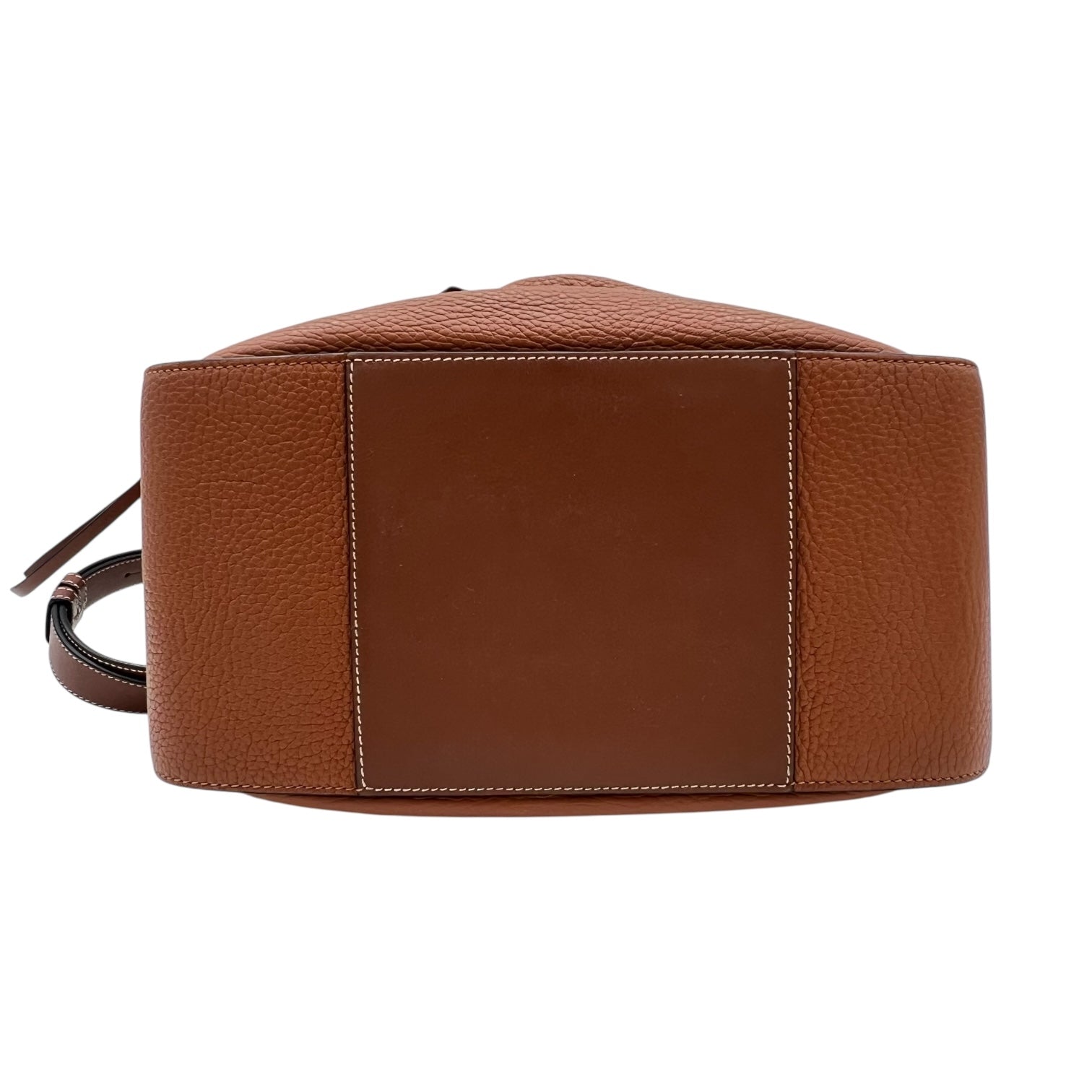 Loewe Hammock Shoulder Bag Brown in Calfskin, Gold hardware_5