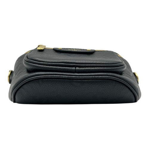 Louis Vuitton BumBag Belt Bag Black in Empreinte Leather, Gold hardware_5