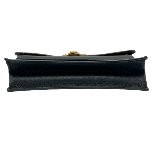Louis Vuitton Vavin Wallet On Chain Damier Ebene in Coated Canvas, Gold hardware_5