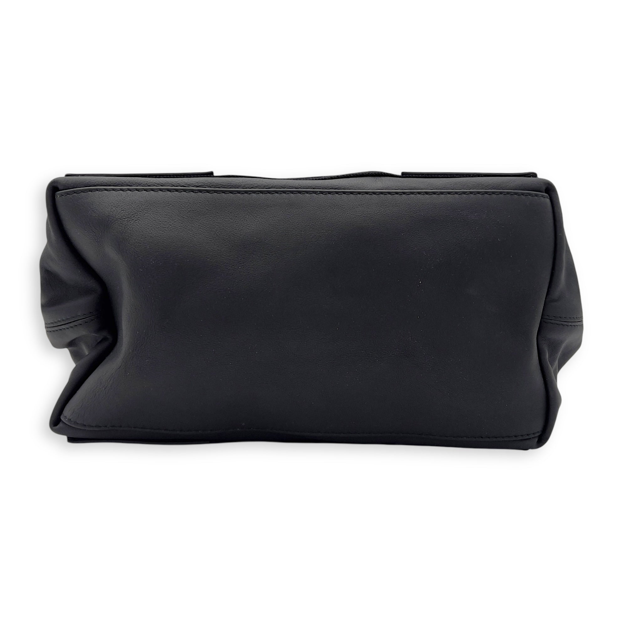 Balenciaga Cabas Tote Bag Black in Calfskin, Silver hardware_5