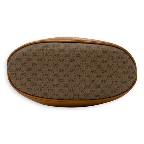 Gucci Disney Bucket Bag Brown in Coated Canvas, Gold hardware_5