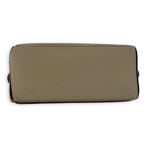 Loewe Puzzle Top Handle Bag Mini Brown in Calfskin, Gold hardware_5