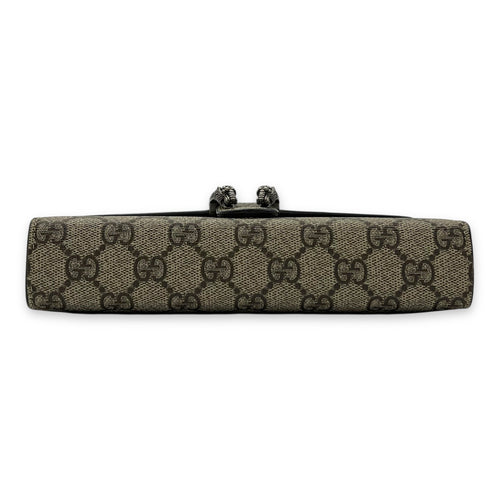 Gucci Dionysus Wallet On Chain Beige in Coated Canvas, Silver hardware_5