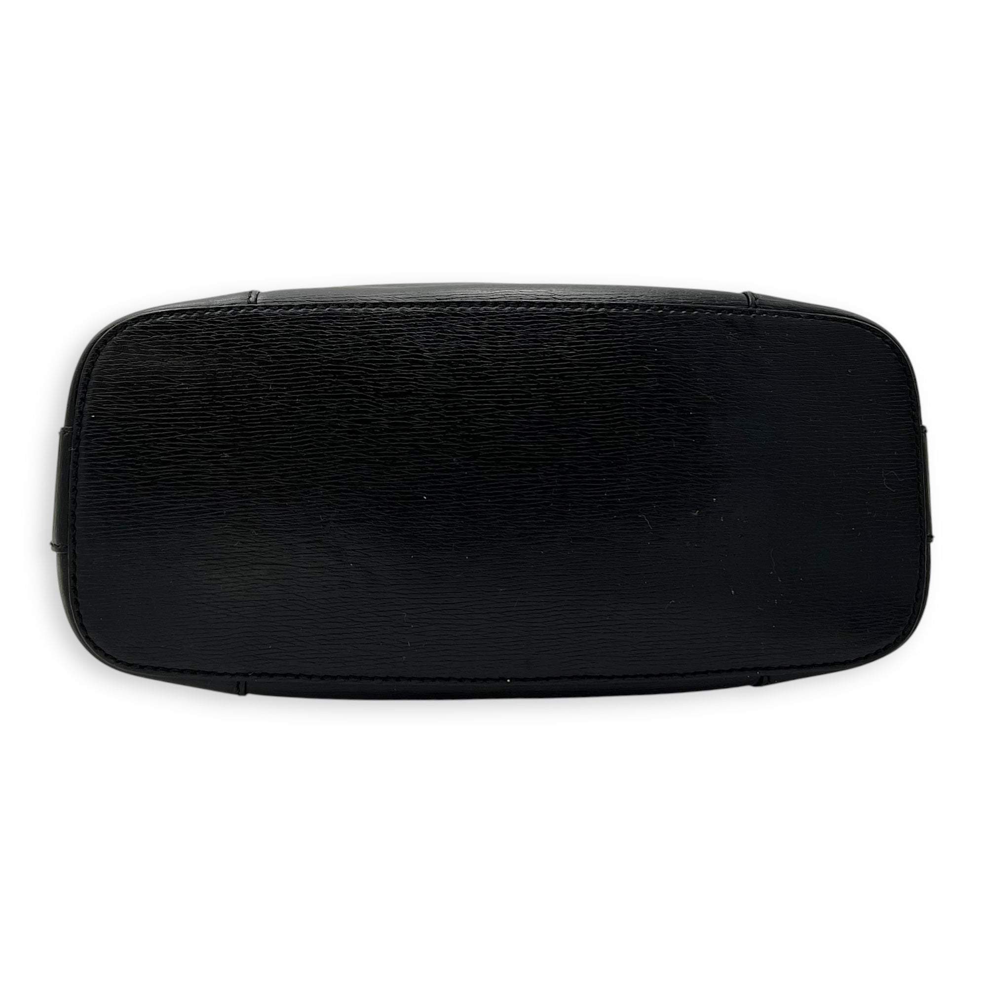 Gucci Vintage Shoulder Bag Black in Calfskin, Gold hardware_5