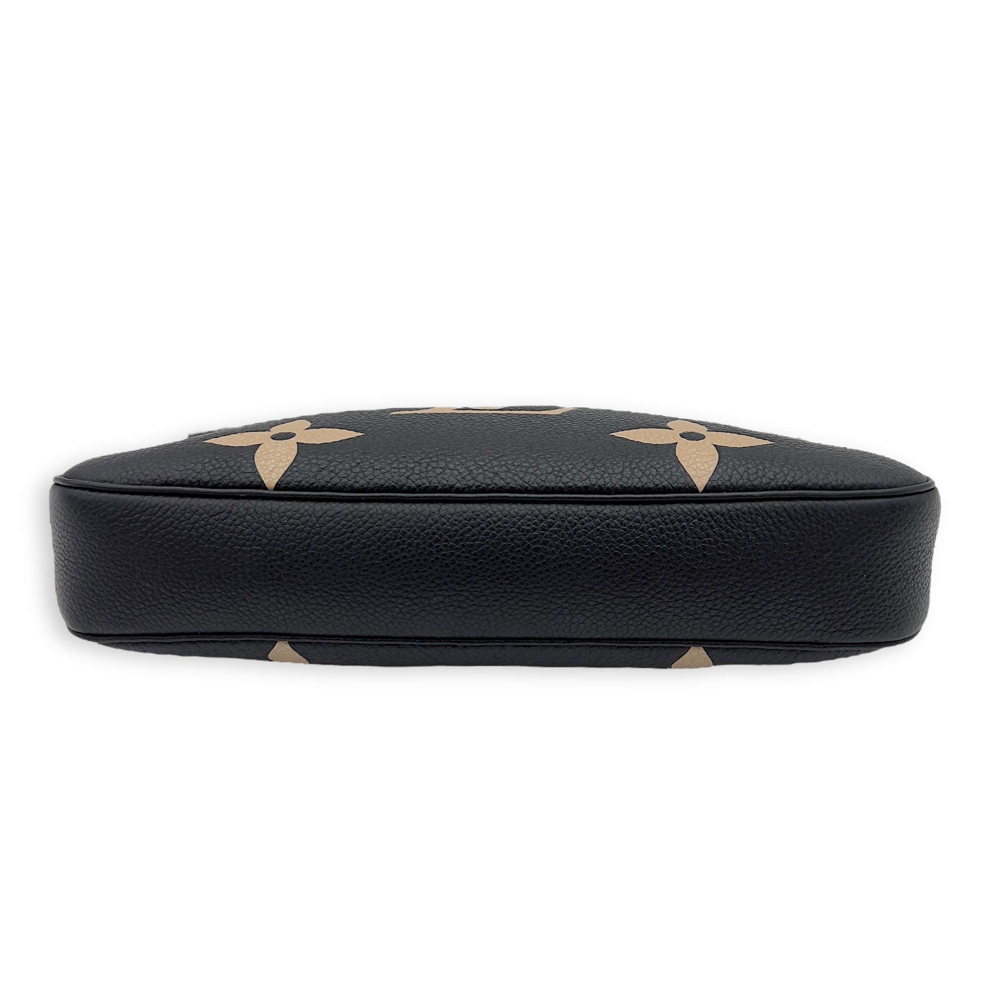 Louis Vuitton Multi-Pochette Accessoires Crossbody Bag Blue in Empreinte Leather, Gold hardware_7