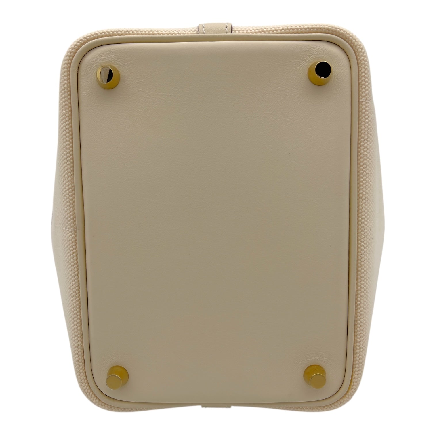 Hermès Picotin Cargo Ecru/Nata in Toile Goeland/Veau Swift, Gold hardware_3
