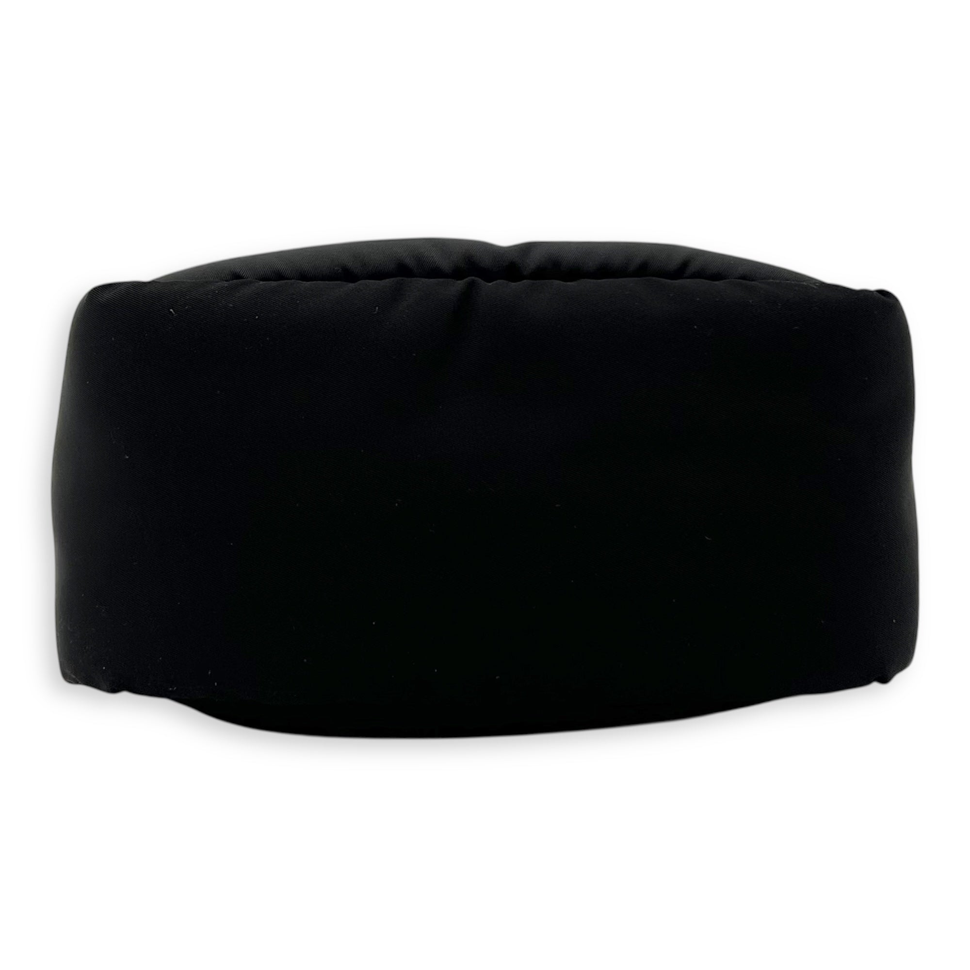 Prada Re-Nylon Padded Black Top Handle Bag in Nylon, Silver hardware_5