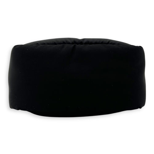 Prada Re-Nylon Padded Black Top Handle Bag in Nylon, Silver hardware_5
