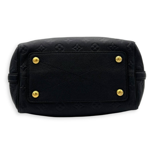 Louis Vuitton Speedy Top Handle Bag 25 Blue in Empreinte Leather, Gold hardware_5
