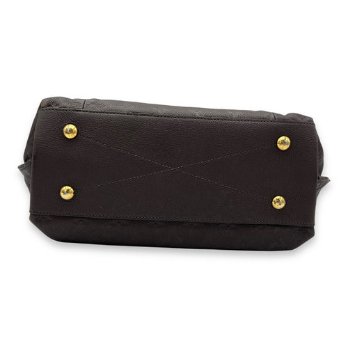 Louis Vuitton Metis Shoulder Bag Hobo Brown in Empreinte Leather, Gold hardware_5