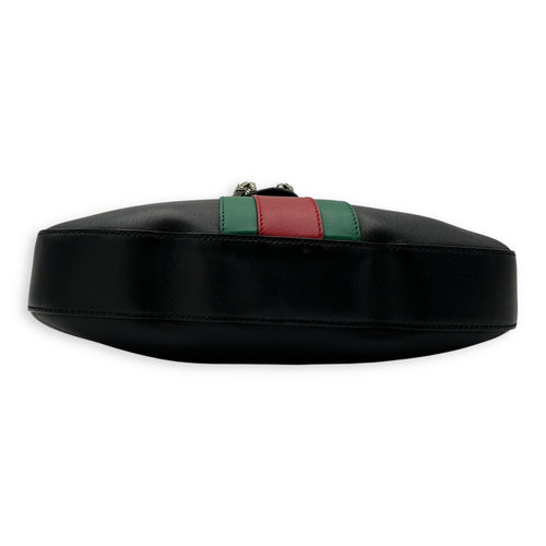 Gucci Dionysus Shoulder Bag Black in Calfskin, Silver hardware_5