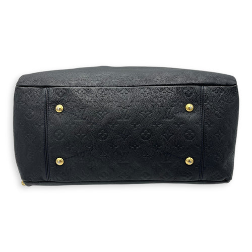 Louis Vuitton Artsy Shoulder Bag Blue in Empreinte Leather, Gold hardware_3